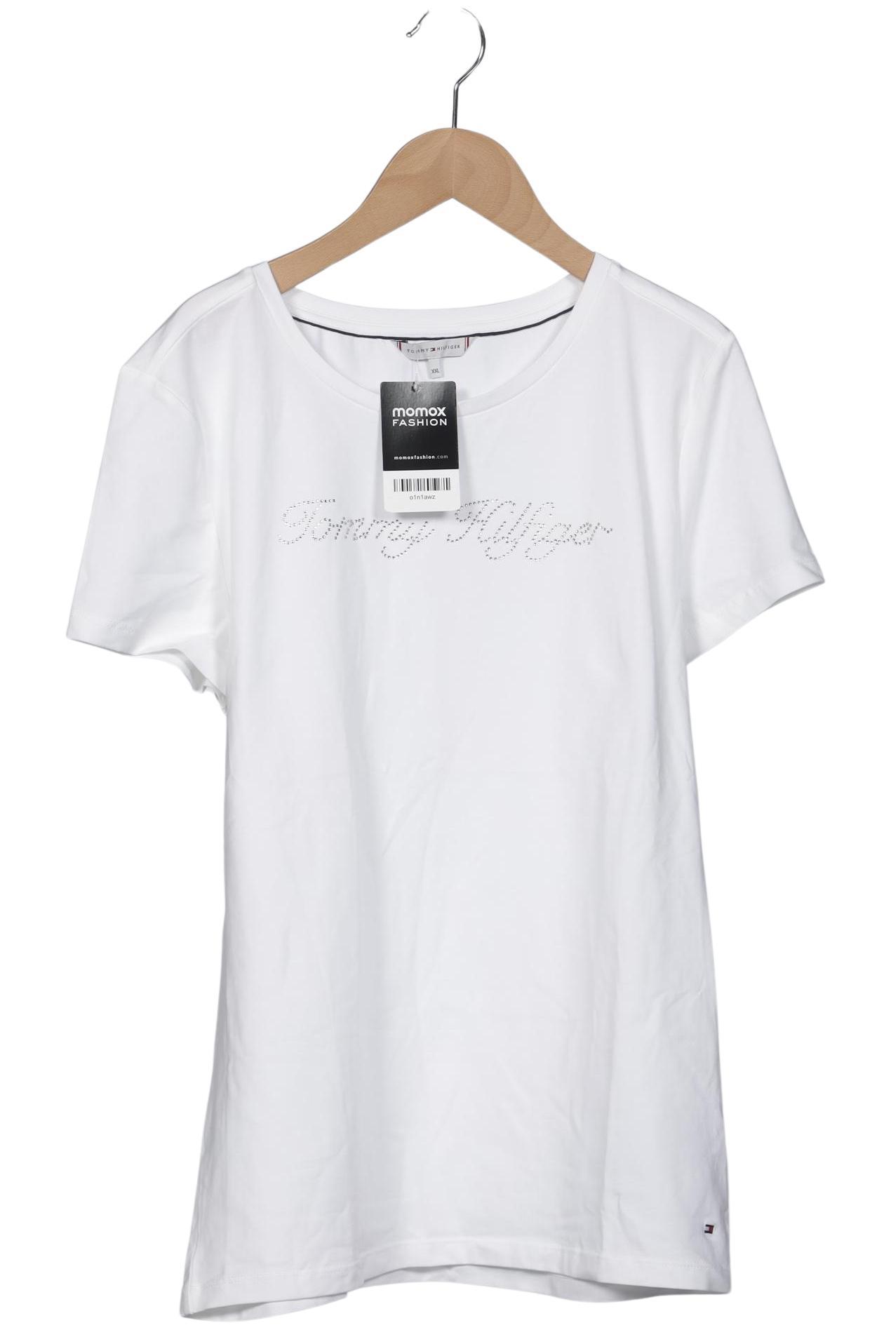 

Tommy Hilfiger Damen T-Shirt, weiß, Gr. 46