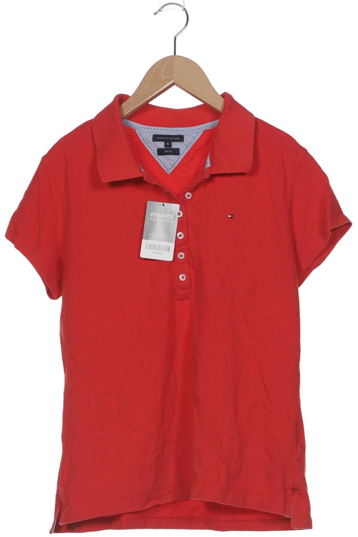 

Tommy Hilfiger Damen Poloshirt, rot, Gr. 44