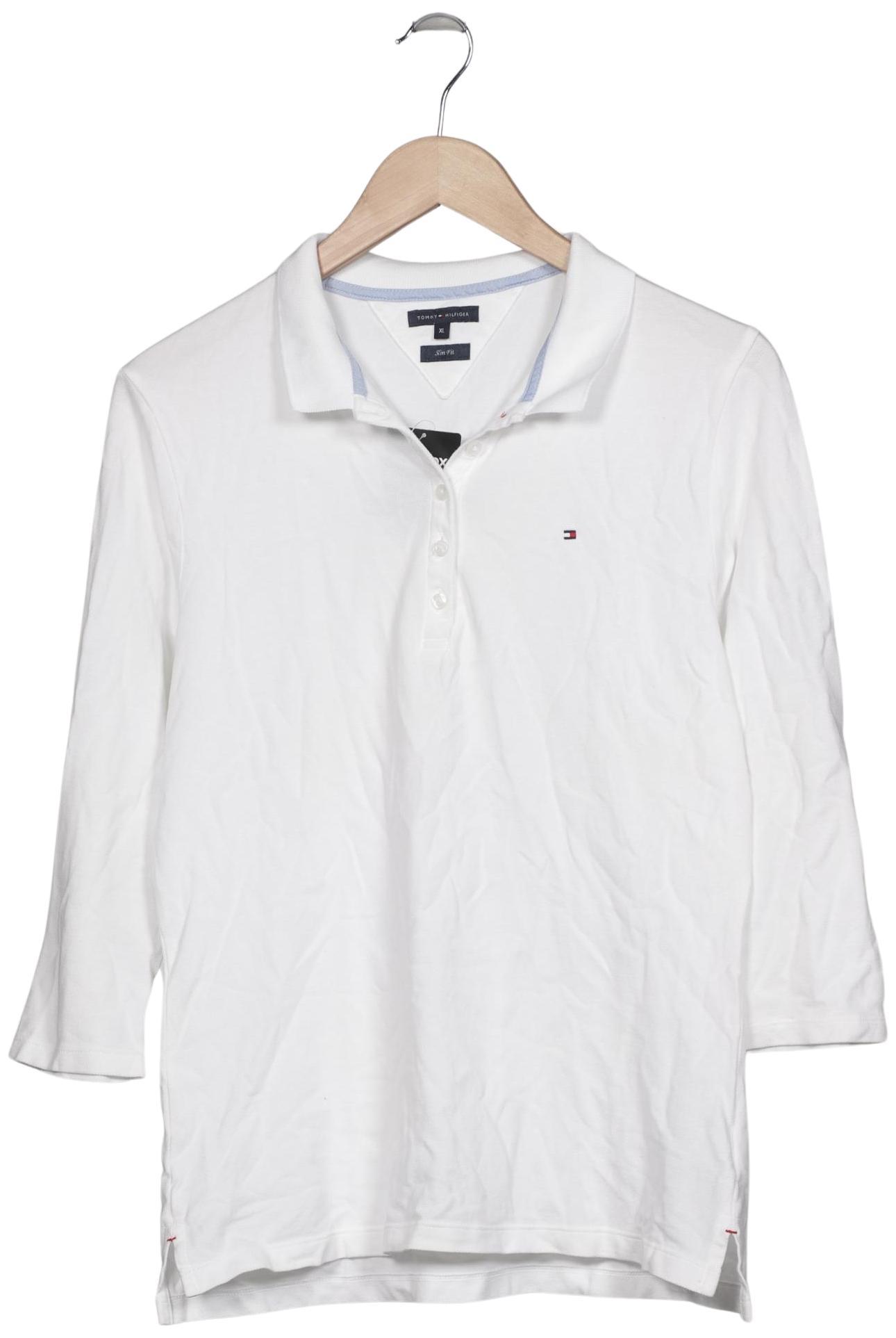 

Tommy Hilfiger Damen Poloshirt, weiß, Gr. 44