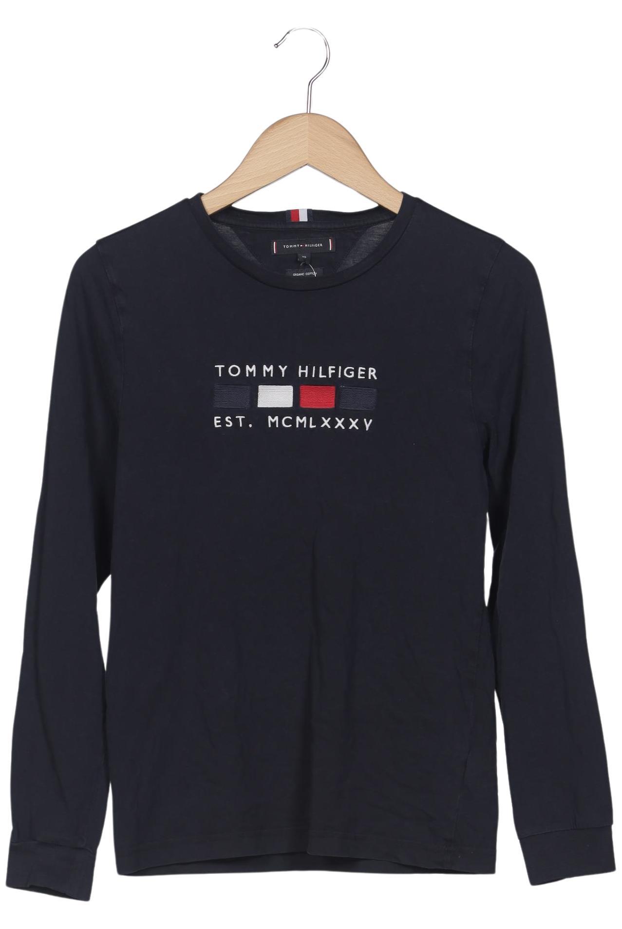 

Tommy Hilfiger Damen Langarmshirt, marineblau, Gr. 34