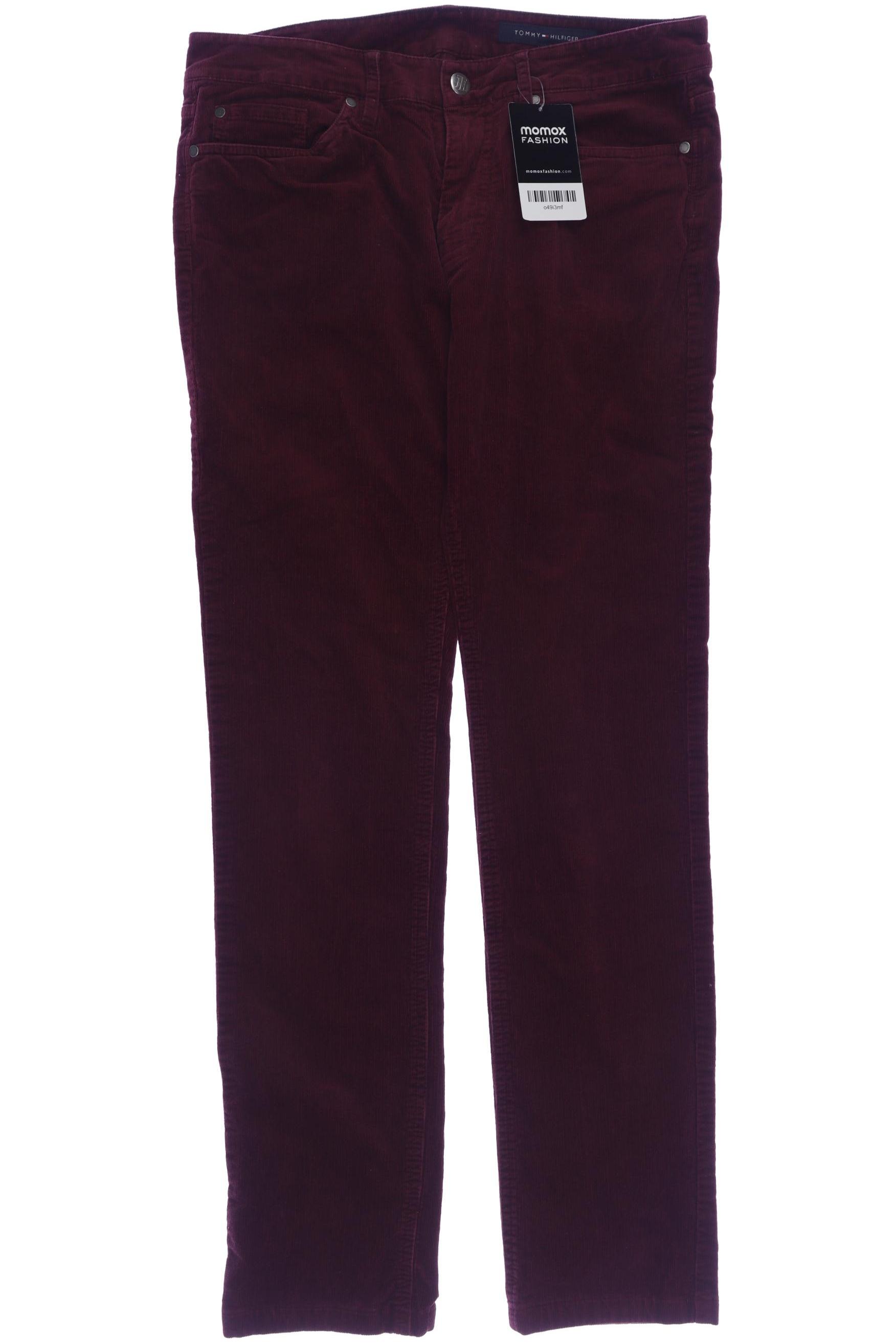 

Tommy Hilfiger Damen Stoffhose, bordeaux, Gr. 6