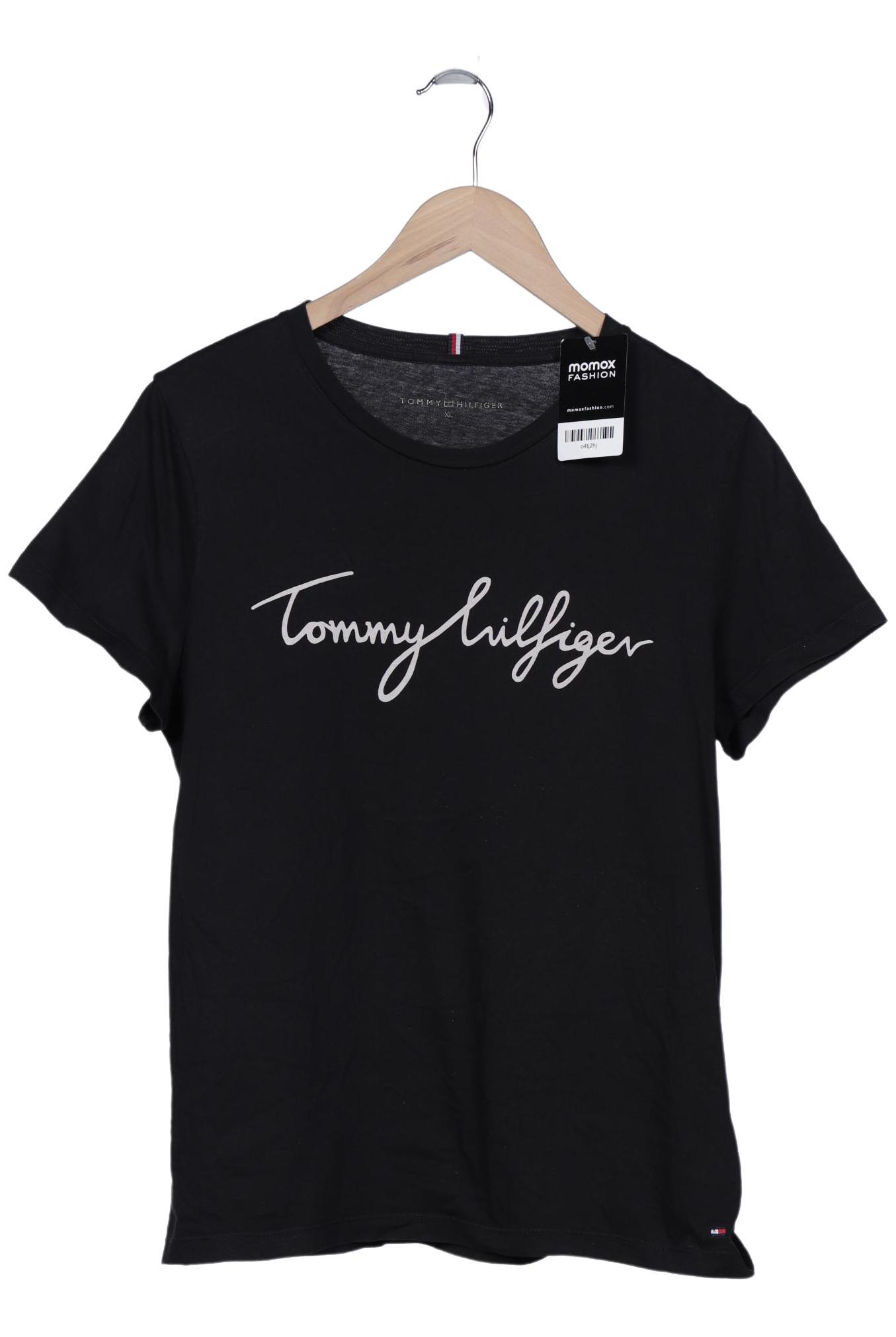 

Tommy Hilfiger Damen T-Shirt, schwarz, Gr. 44