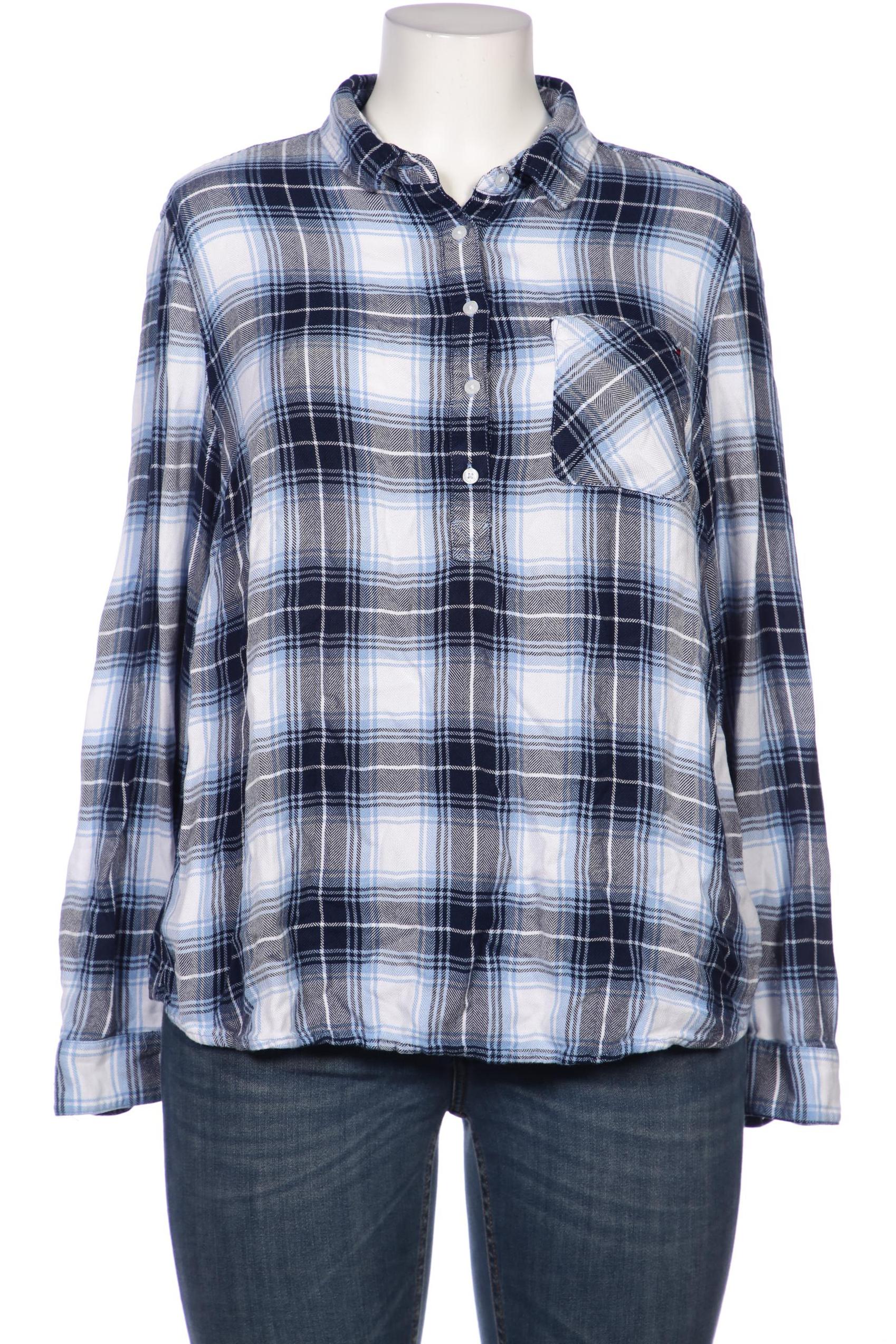 

Tommy Hilfiger Damen Bluse, blau, Gr. 44