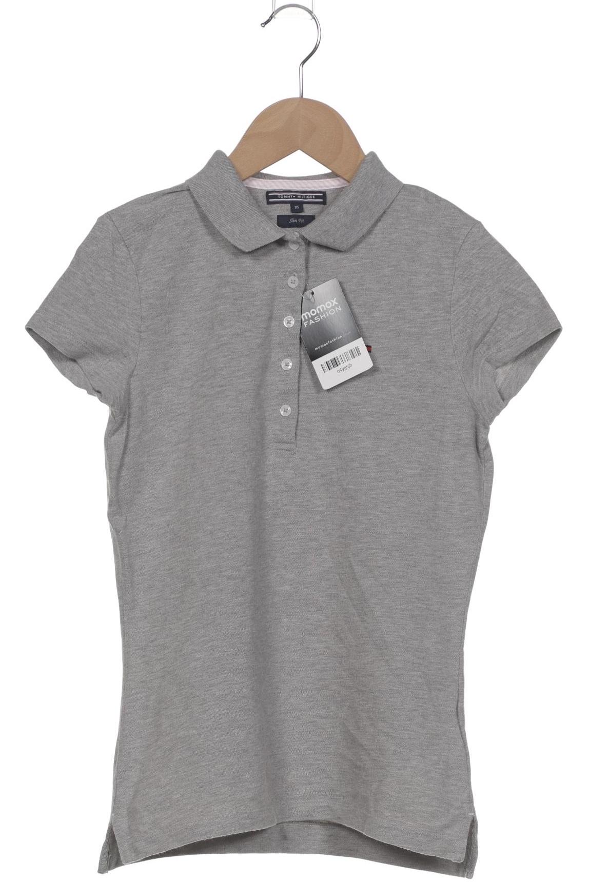 

Tommy Hilfiger Damen Poloshirt, grau, Gr. 34