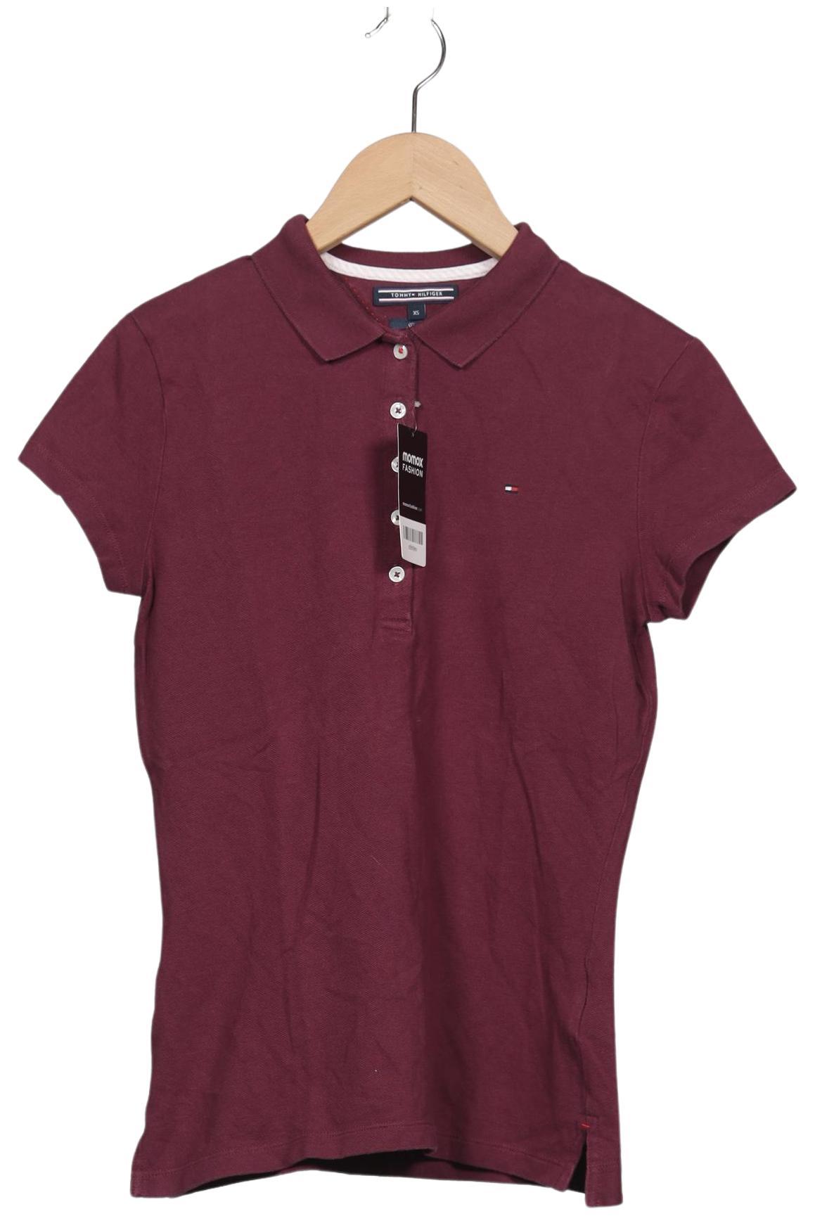 

Tommy Hilfiger Damen Poloshirt, bordeaux, Gr. 34