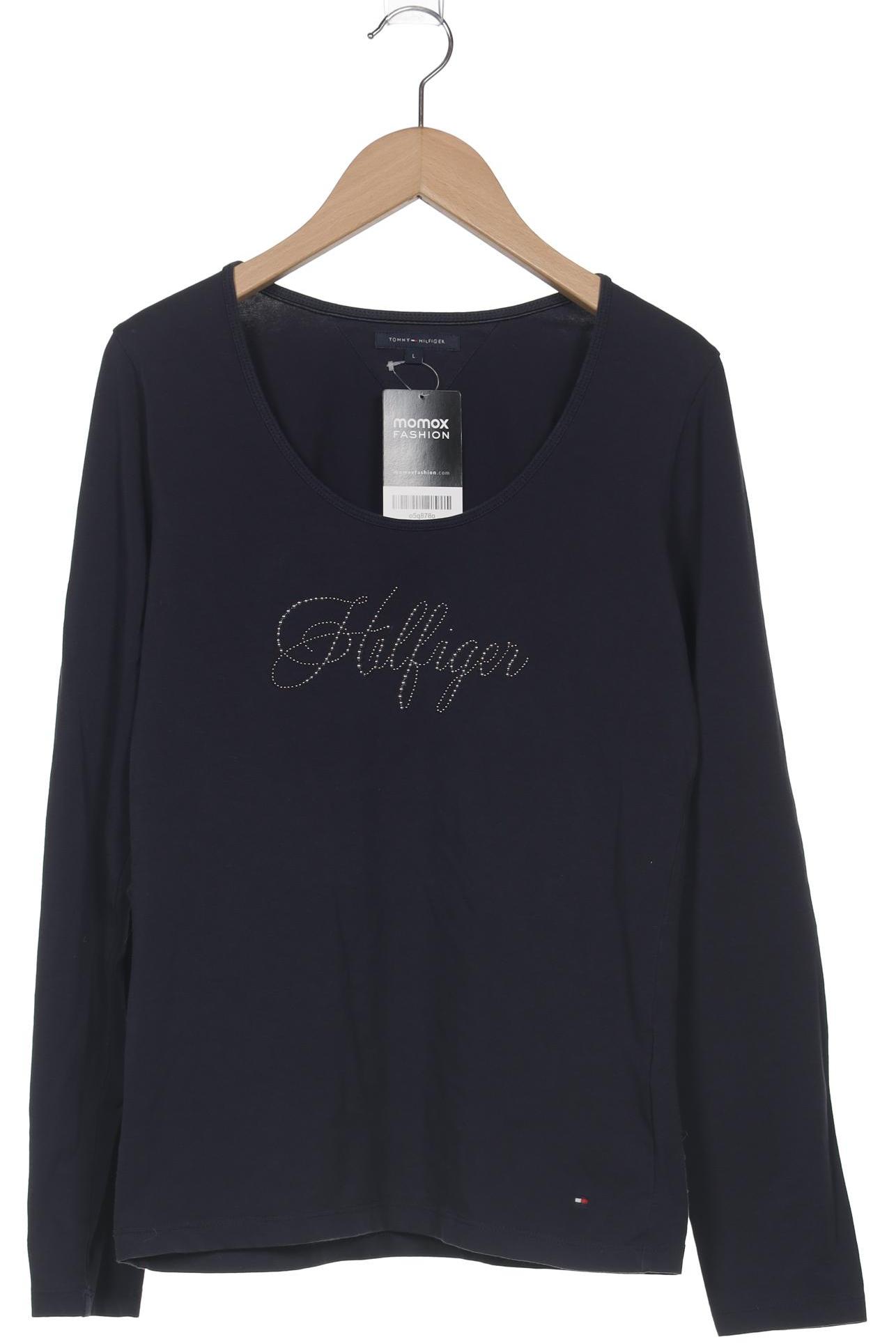 

Tommy Hilfiger Damen Langarmshirt, marineblau, Gr. 42