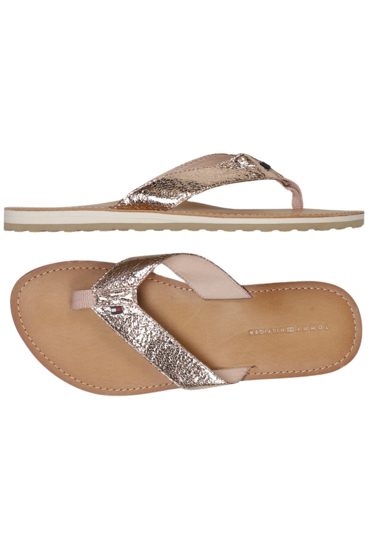 

Tommy Hilfiger Damen Sandale, gold, Gr. 36