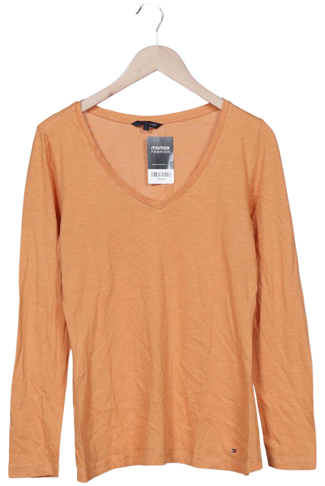 

Tommy Hilfiger Damen Langarmshirt, orange, Gr. 42