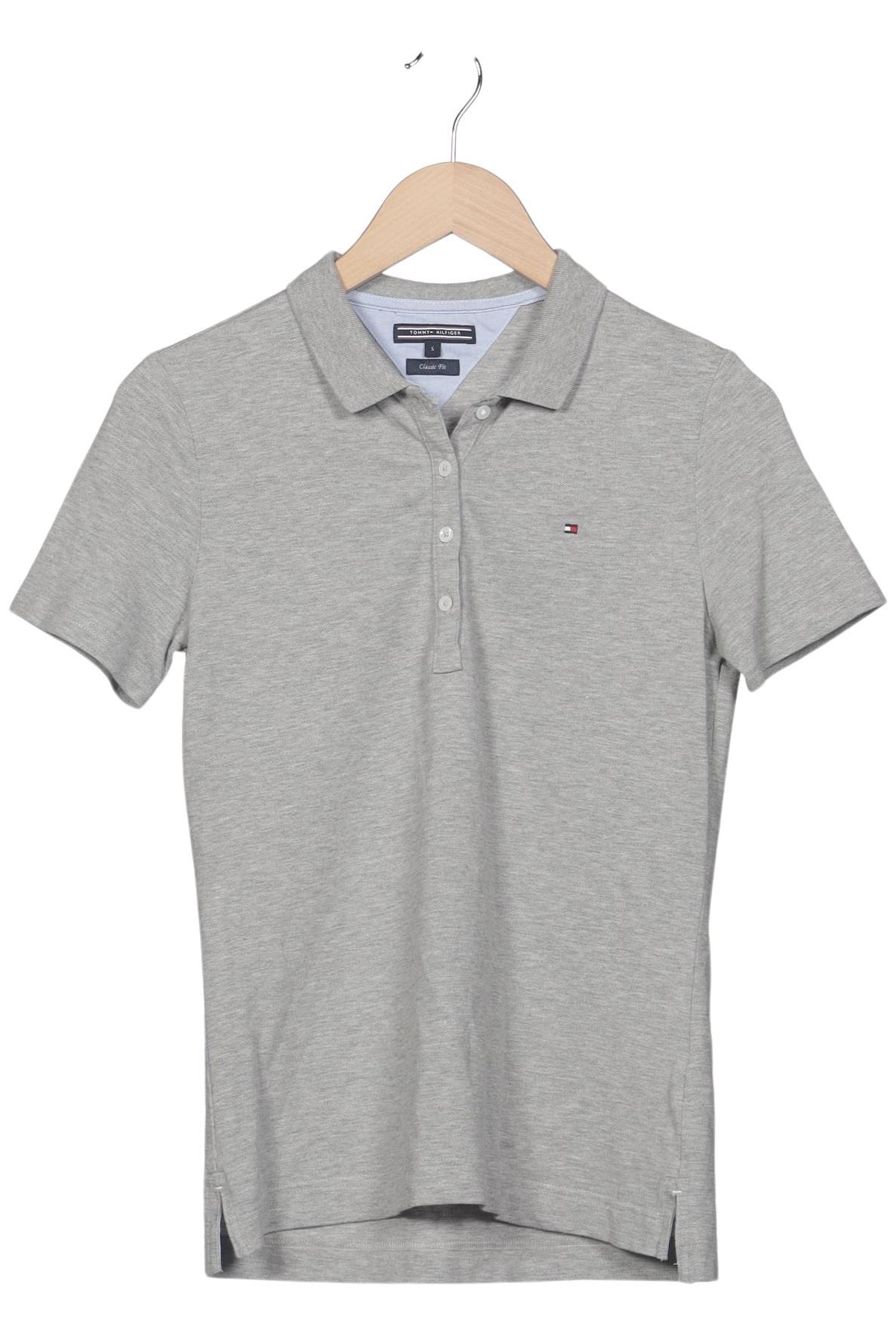 

Tommy Hilfiger Damen Poloshirt, grau, Gr. 36