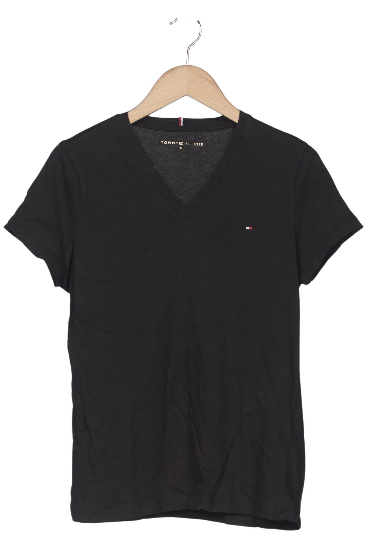 

Tommy Hilfiger Damen T-Shirt, schwarz, Gr. 44