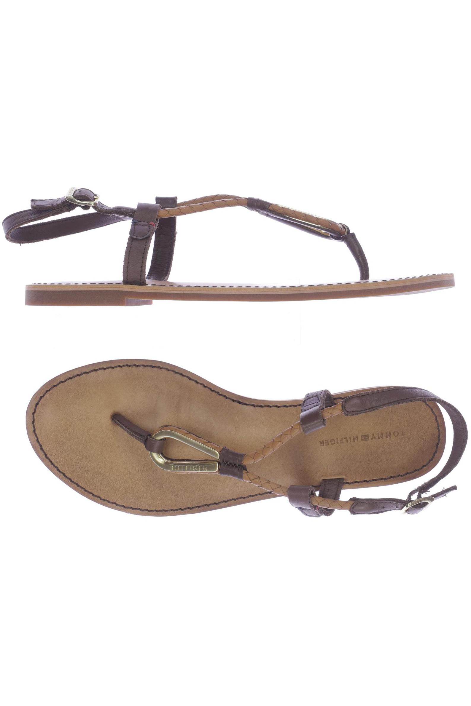 

Tommy Hilfiger Damen Sandale, braun, Gr. 37