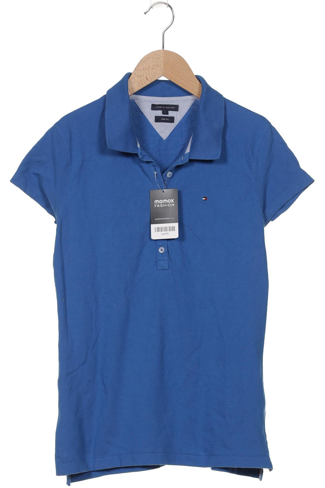 

Tommy Hilfiger Damen Poloshirt, blau, Gr. 42