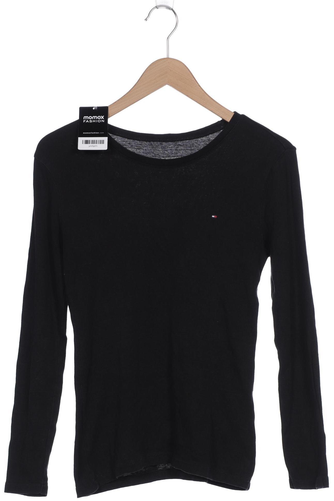 

Tommy Hilfiger Damen Langarmshirt, schwarz, Gr. 38