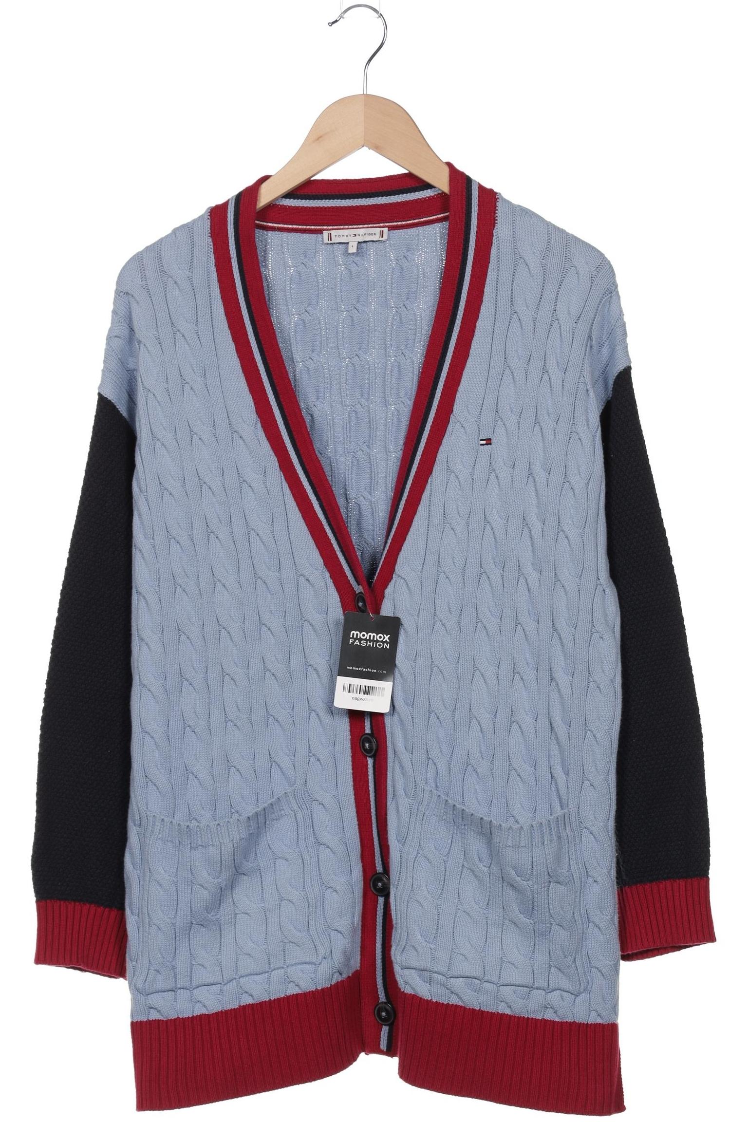 

Tommy Hilfiger Damen Strickjacke, hellblau, Gr. 42
