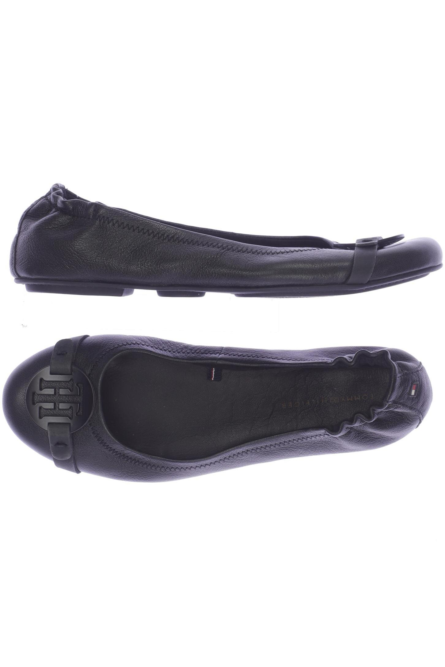

Tommy Hilfiger Damen Ballerinas, schwarz, Gr. 37