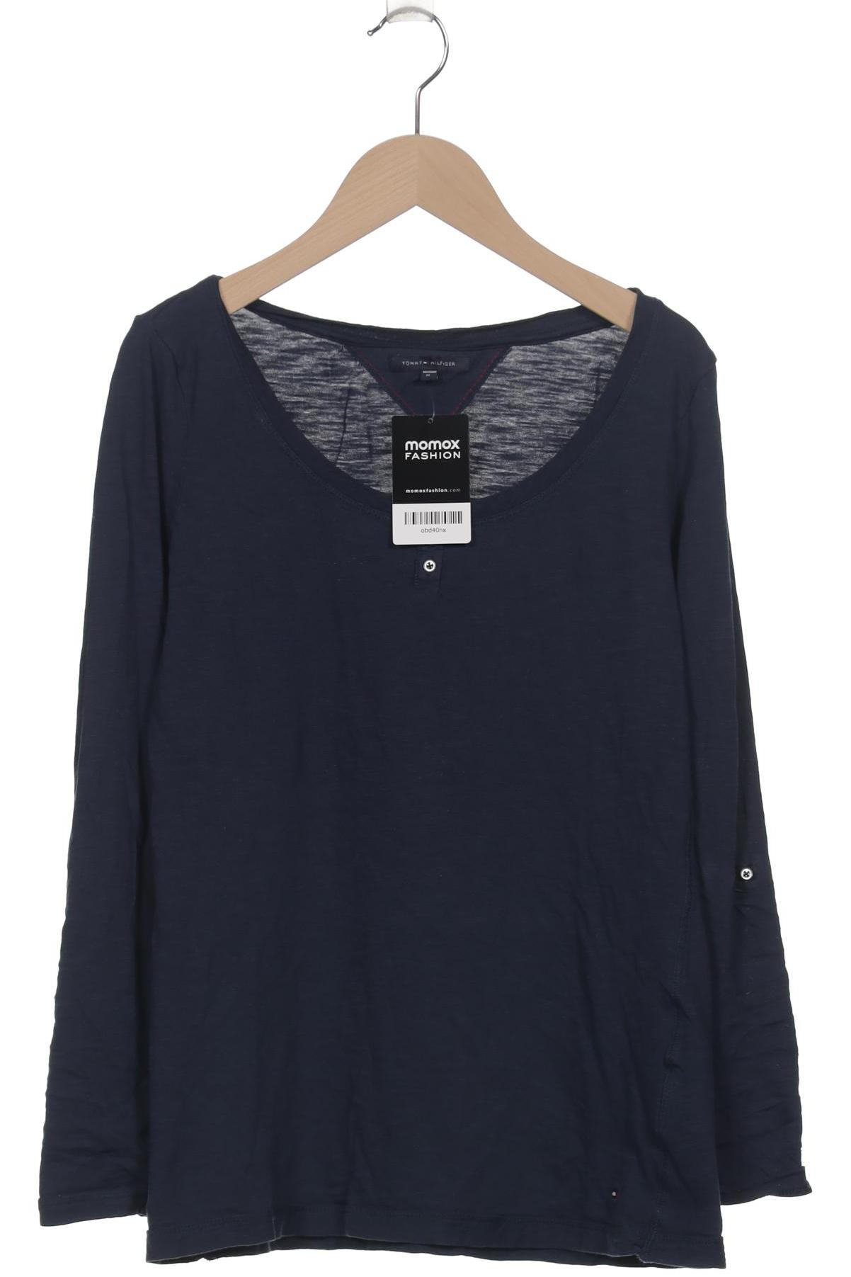 

Tommy Hilfiger Damen Langarmshirt, marineblau, Gr. 38