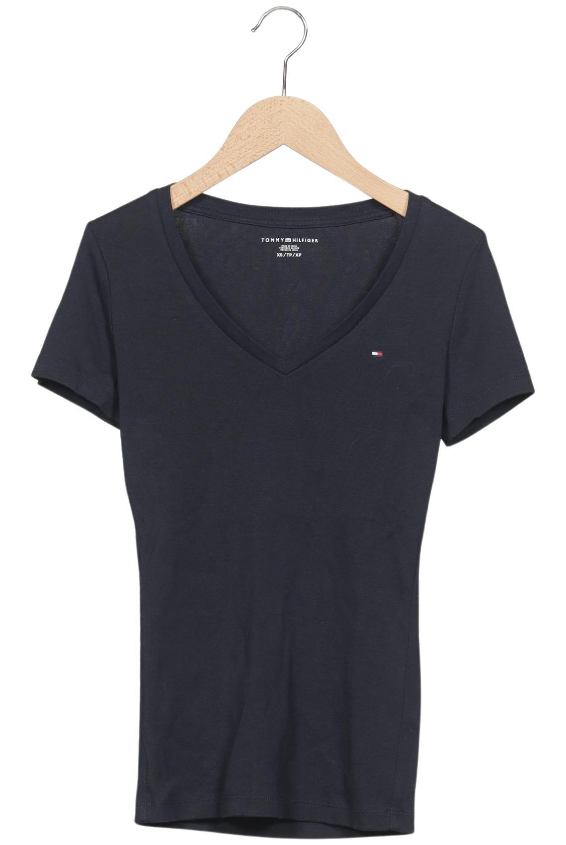 

Tommy Hilfiger Damen T-Shirt, marineblau, Gr. 34