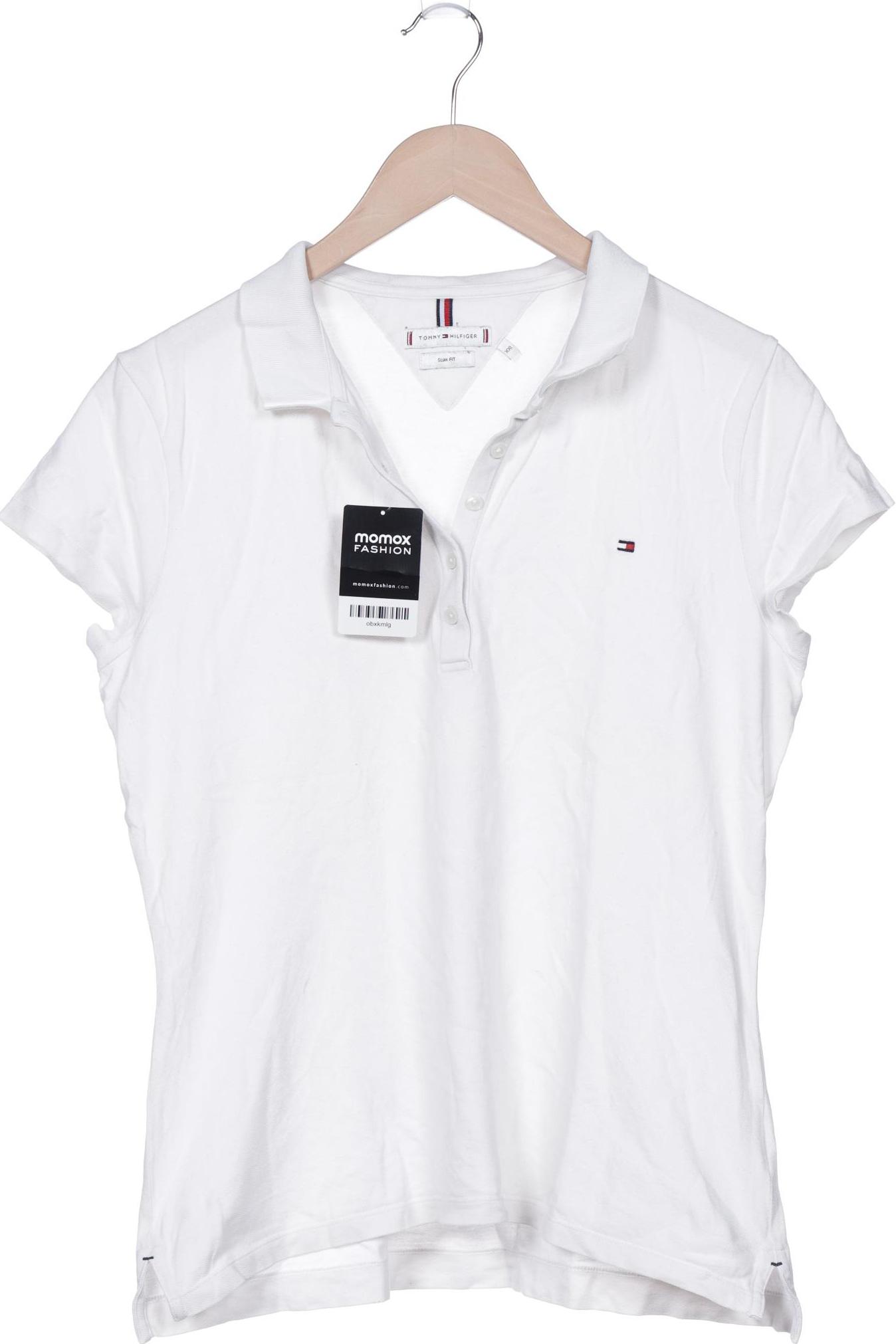 

Tommy Hilfiger Damen Poloshirt, weiß, Gr. 46