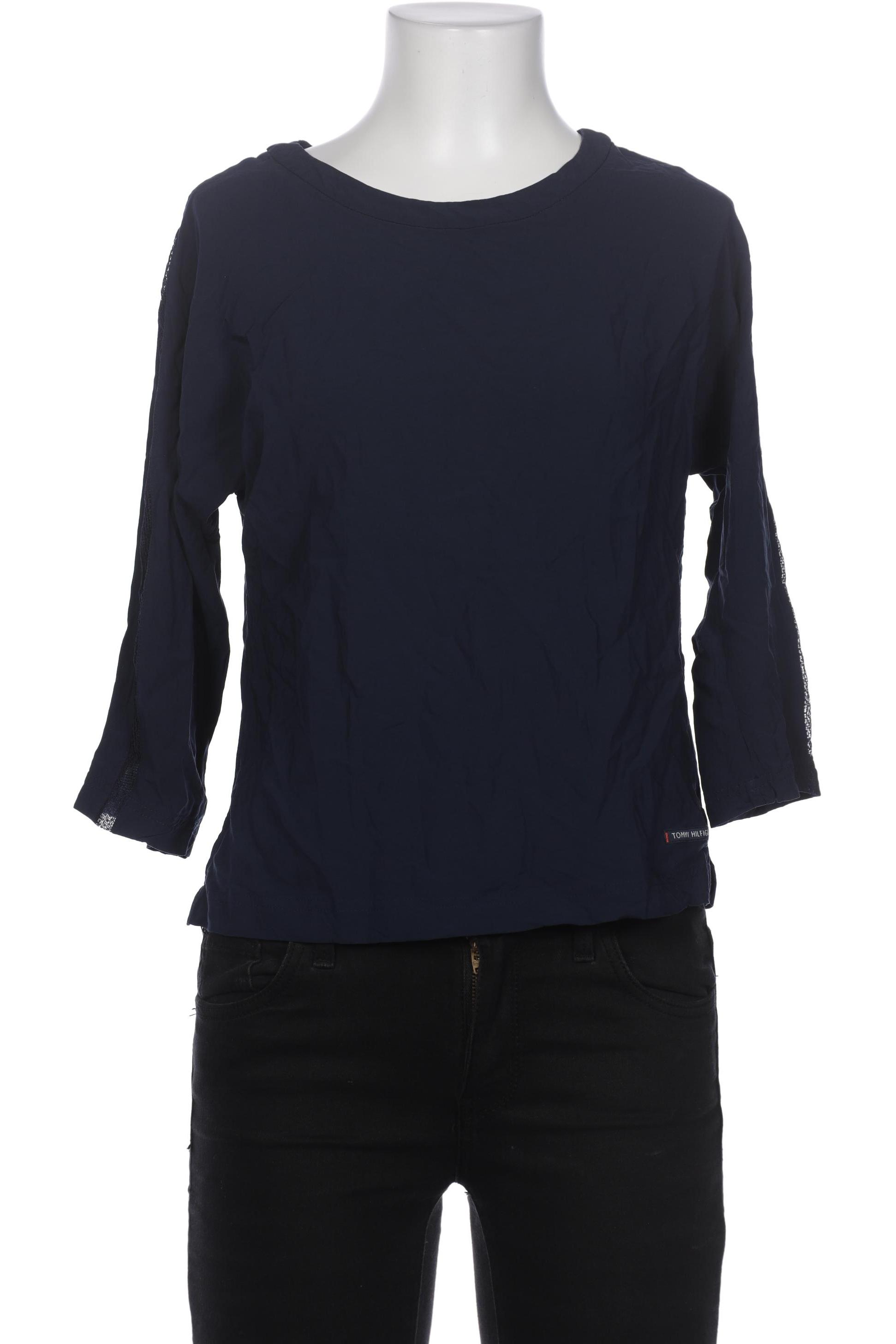 

Tommy Hilfiger Damen Bluse, marineblau, Gr. 36