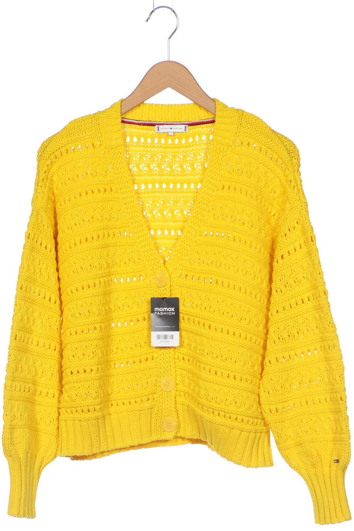 

Tommy Hilfiger Damen Strickjacke, gelb, Gr. 36