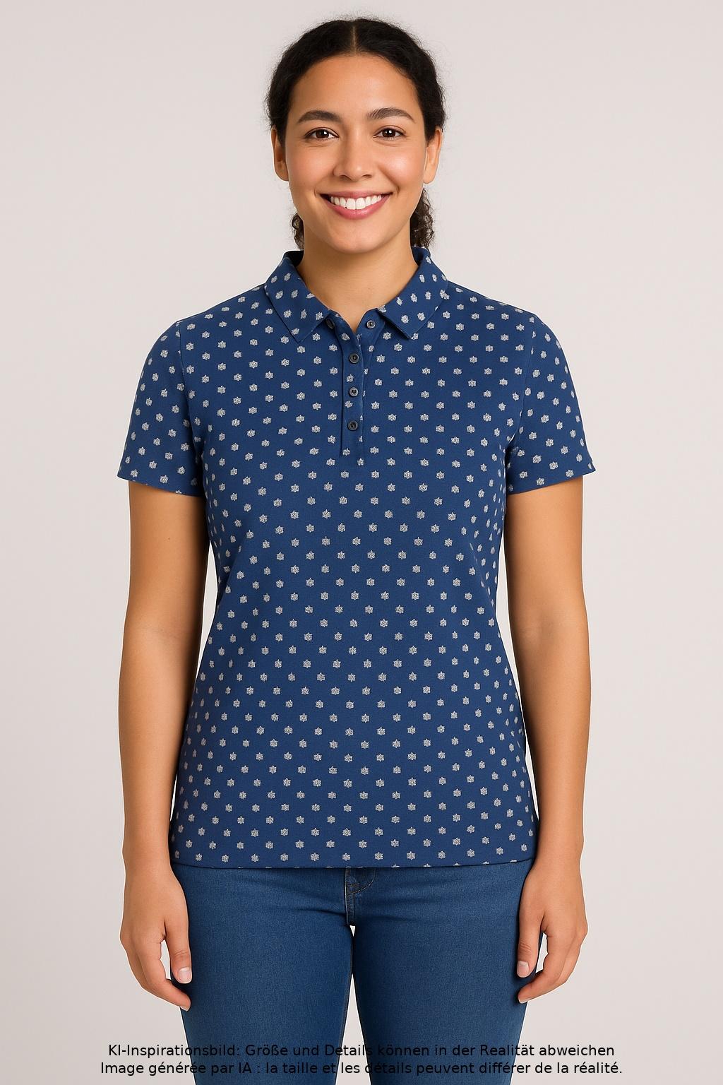 

Tommy Hilfiger Damen Poloshirt, marineblau, Gr. 38