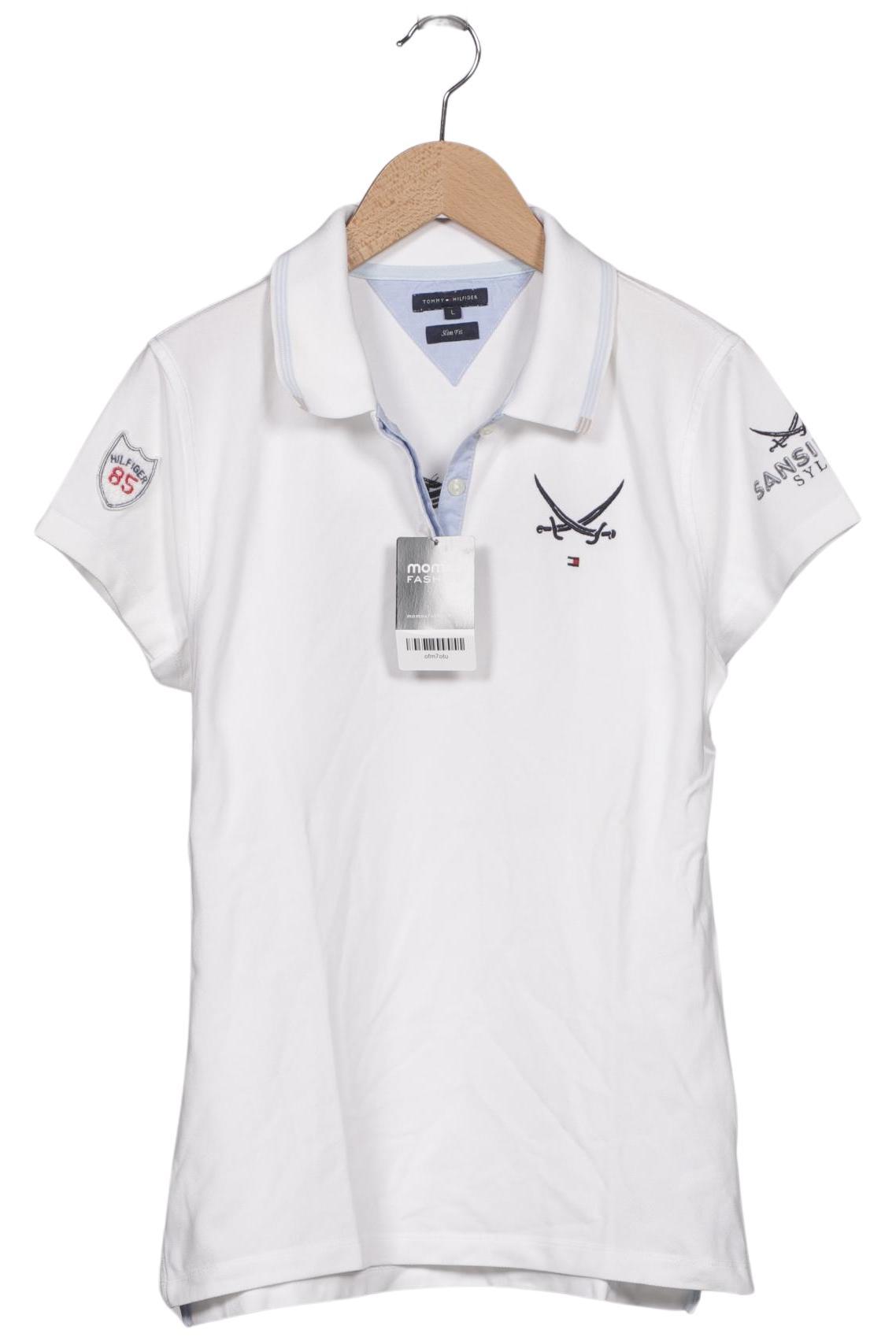 

Tommy Hilfiger Damen Poloshirt, weiß, Gr. 42