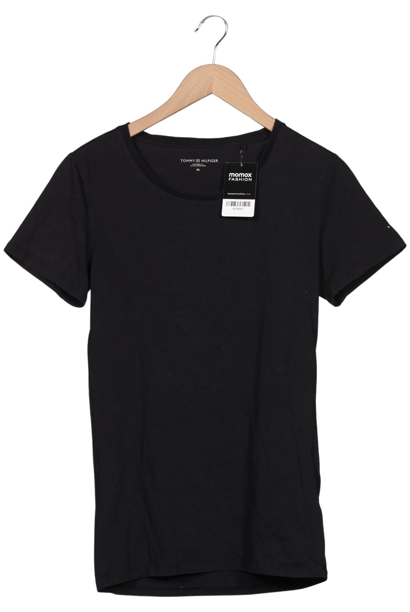 

Tommy Hilfiger Damen T-Shirt, schwarz, Gr. 44