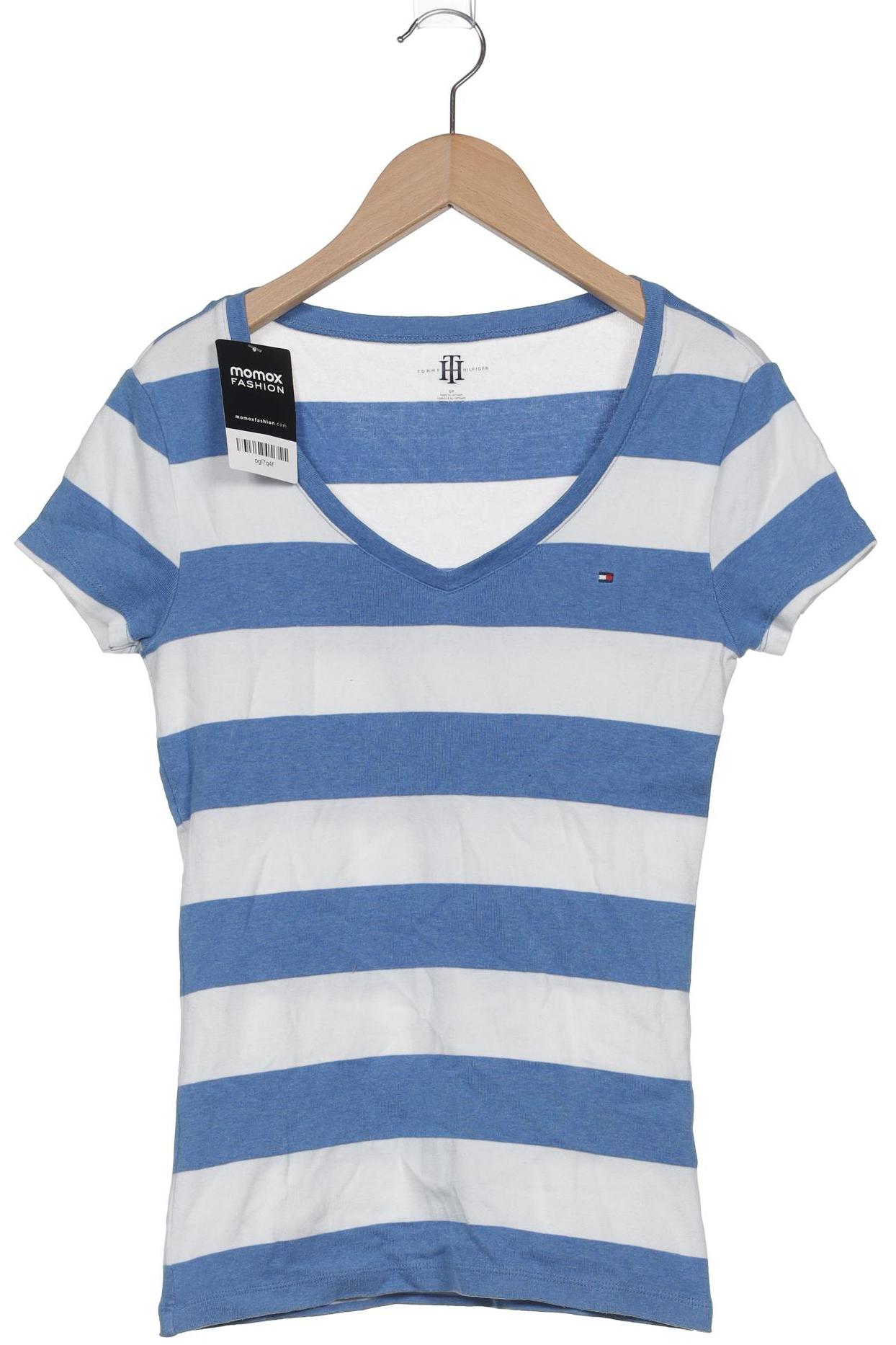 

Tommy Hilfiger Damen T-Shirt, blau, Gr. 36