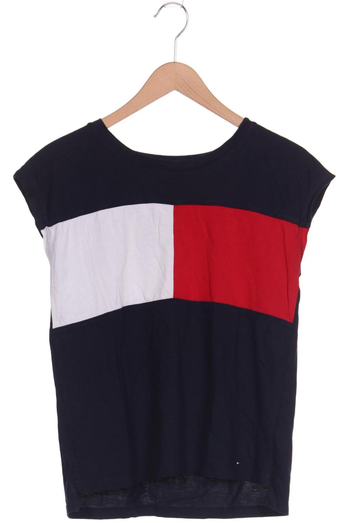 

Tommy Hilfiger Damen T-Shirt, marineblau, Gr. 36