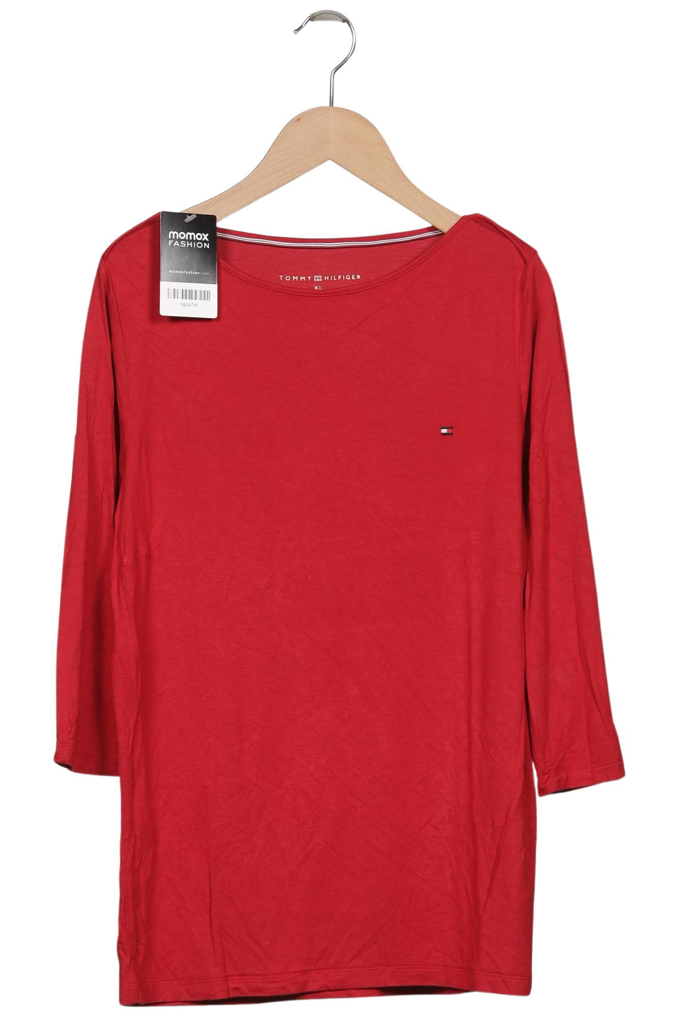 

Tommy Hilfiger Damen Langarmshirt, rot, Gr. 44