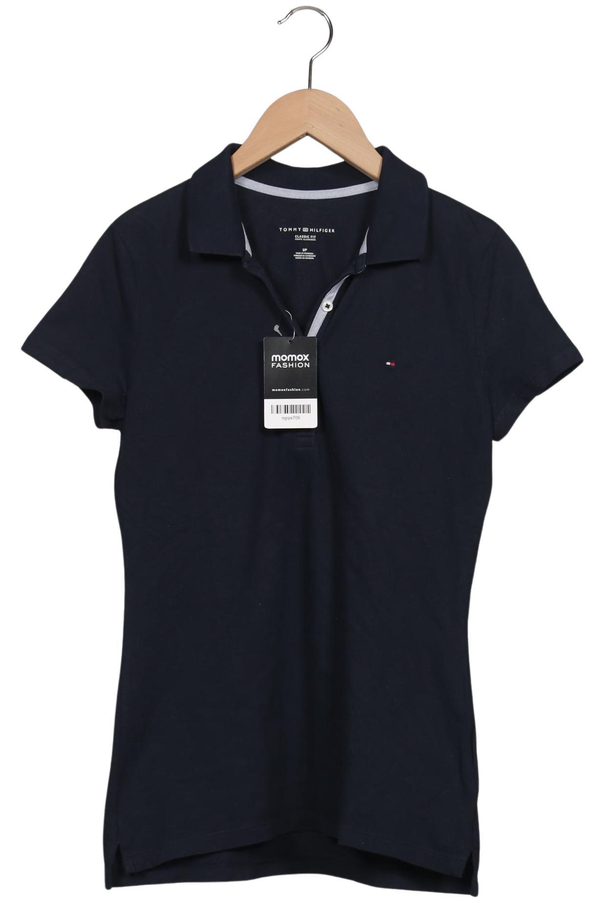 

Tommy Hilfiger Damen Poloshirt, marineblau, Gr. 36