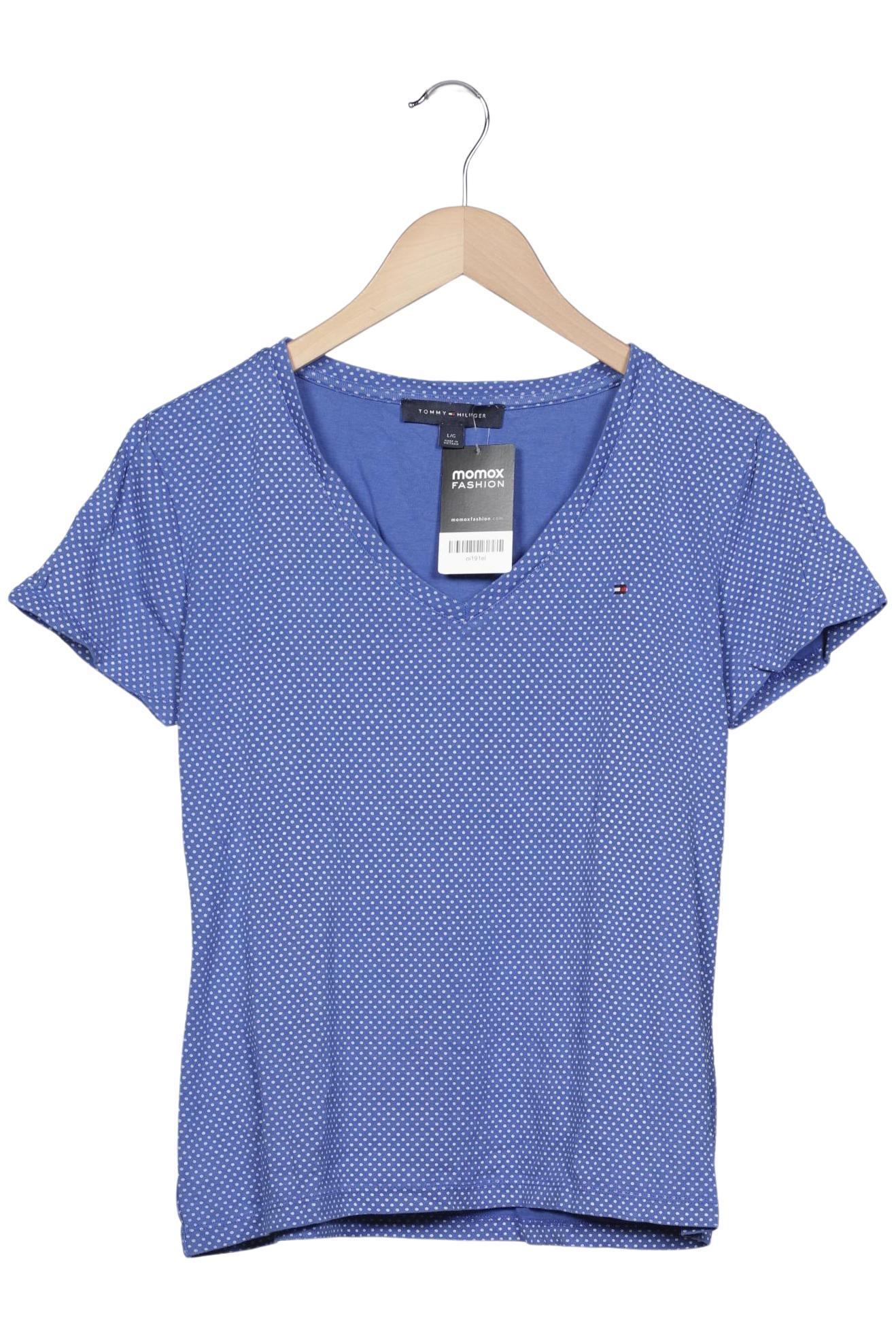 

Tommy Hilfiger Damen T-Shirt, blau, Gr. 42