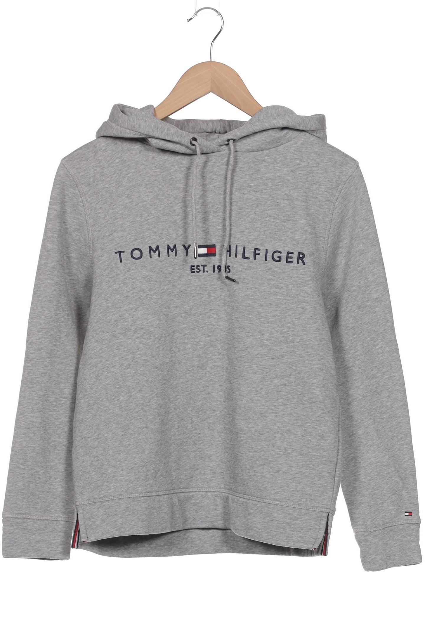 

Tommy Hilfiger Damen Kapuzenpullover, grau, Gr. 34