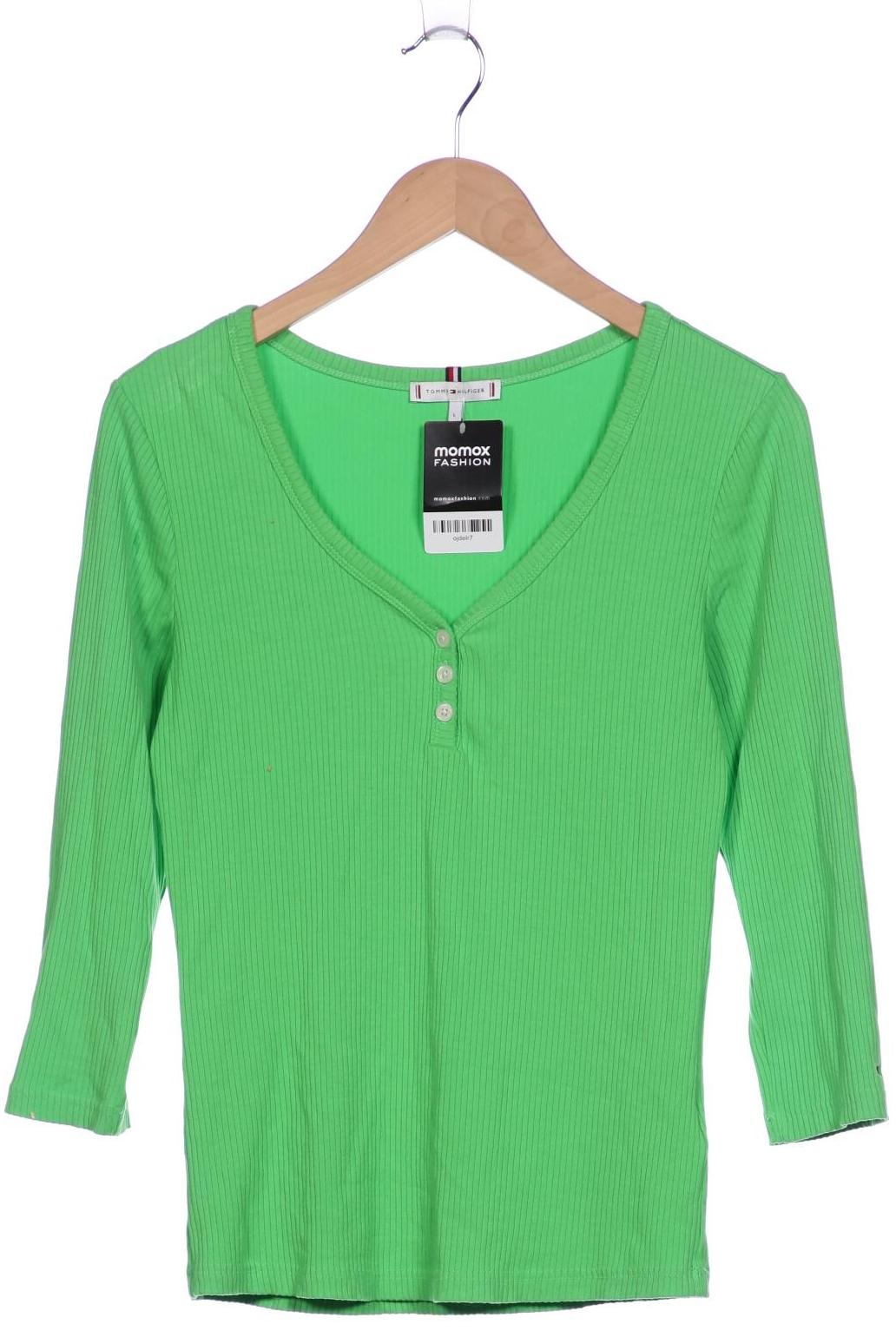 

Tommy Hilfiger Damen Langarmshirt, hellgrün, Gr. 42
