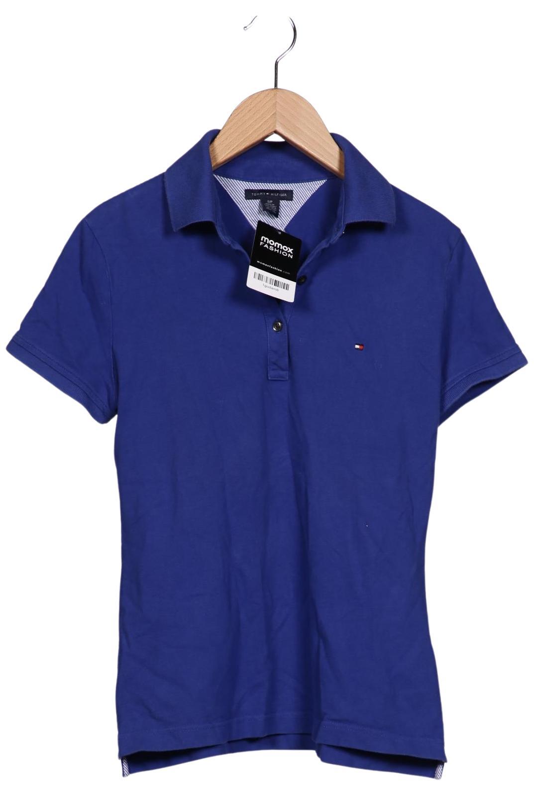 

Tommy Hilfiger Damen Poloshirt, blau, Gr. 36