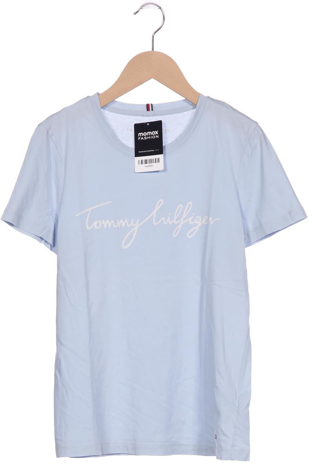 

Tommy Hilfiger Damen T-Shirt, hellblau, Gr. 34