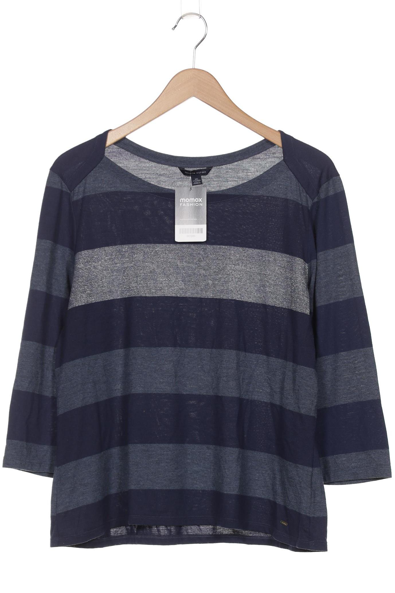 

Tommy Hilfiger Damen Langarmshirt, marineblau, Gr. 46