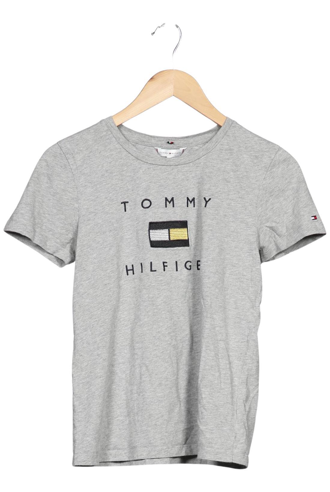 

Tommy Hilfiger Damen T-Shirt, grau, Gr. 36