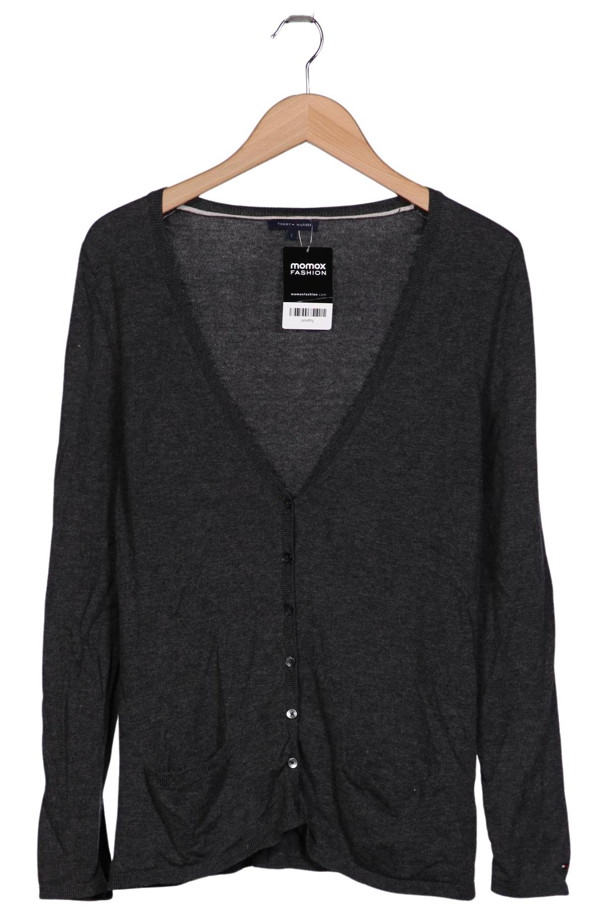 

Tommy Hilfiger Damen Strickjacke, grau, Gr. 42