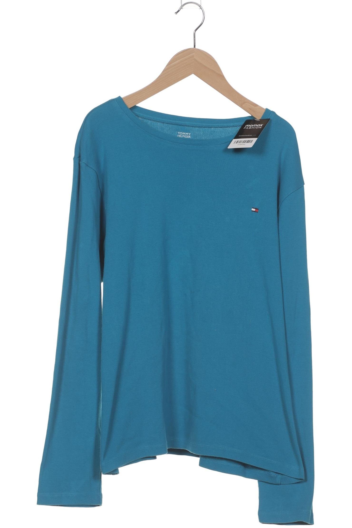 

Tommy Hilfiger Damen Langarmshirt, blau, Gr. 46