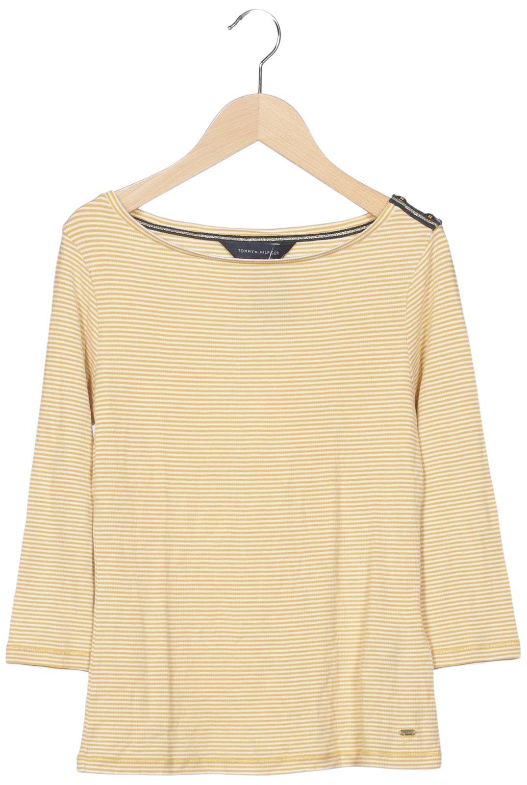 

Tommy Hilfiger Damen Langarmshirt, gelb, Gr. 36