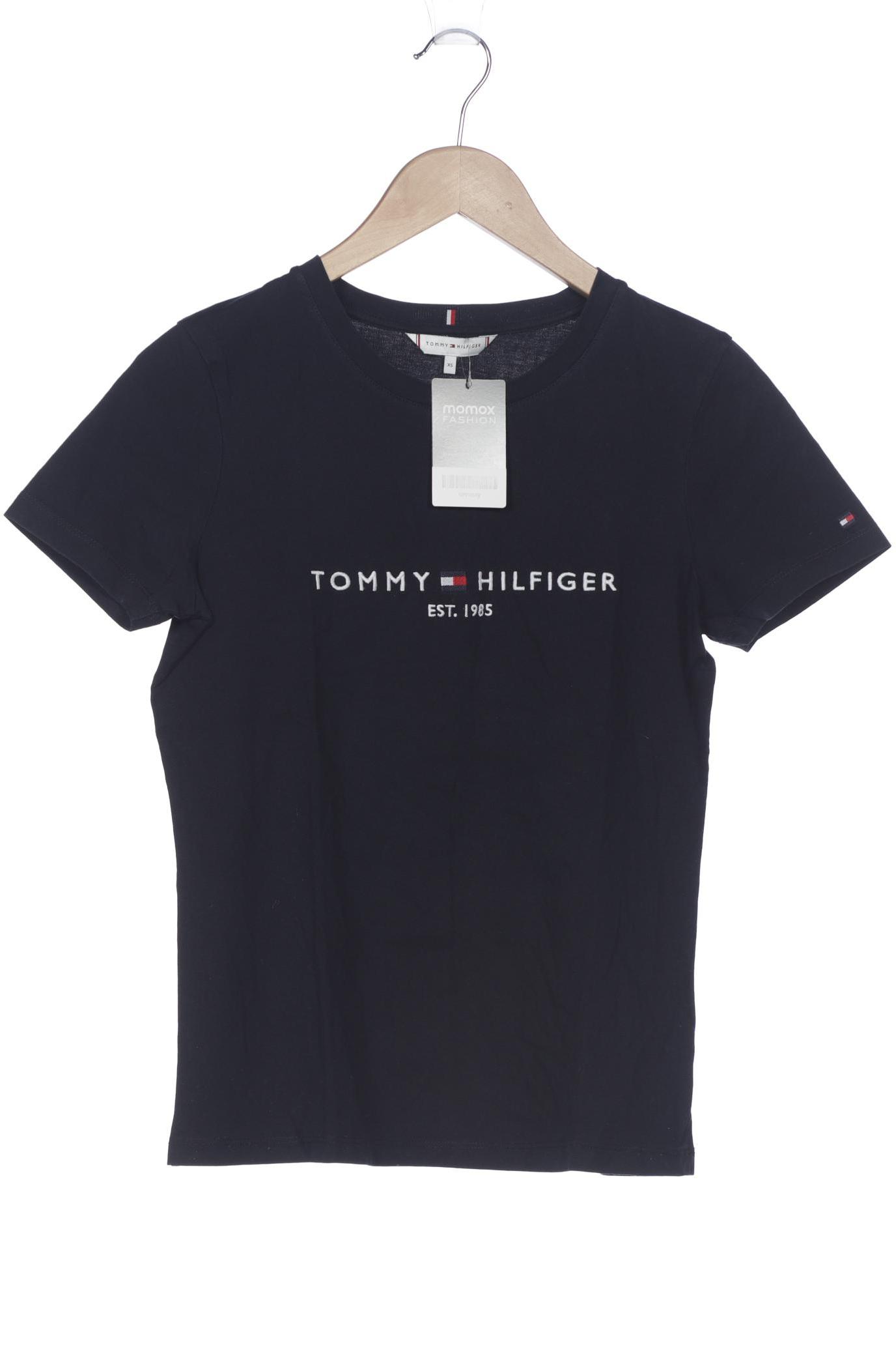 

Tommy Hilfiger Damen T-Shirt, marineblau, Gr. 34