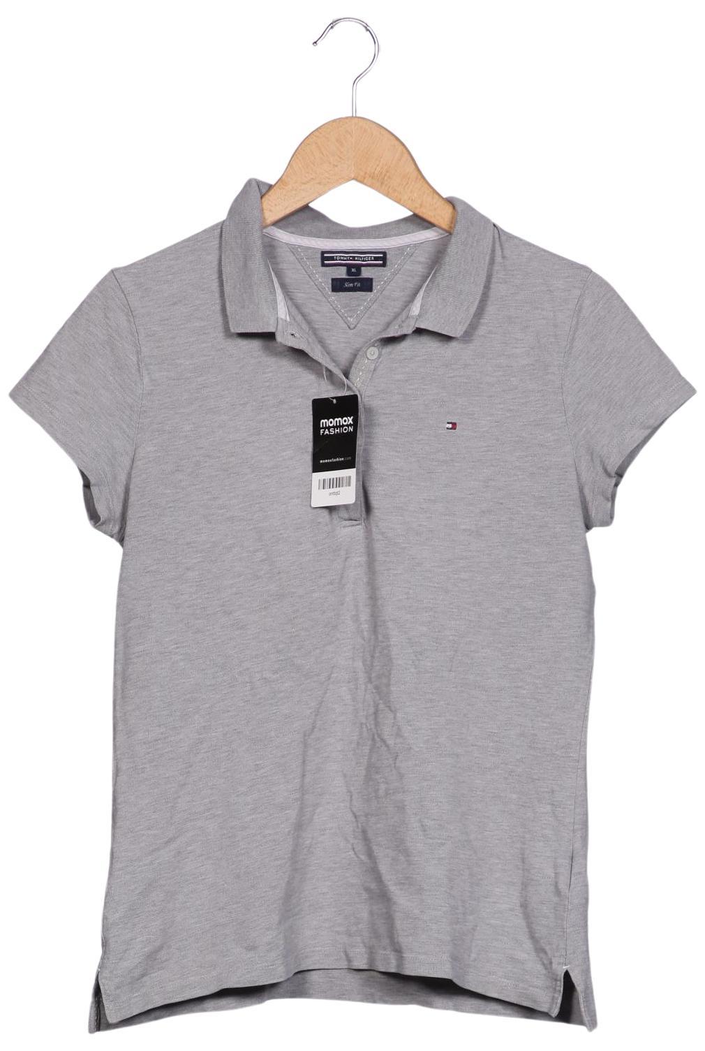 

Tommy Hilfiger Damen Poloshirt, grau, Gr. 44