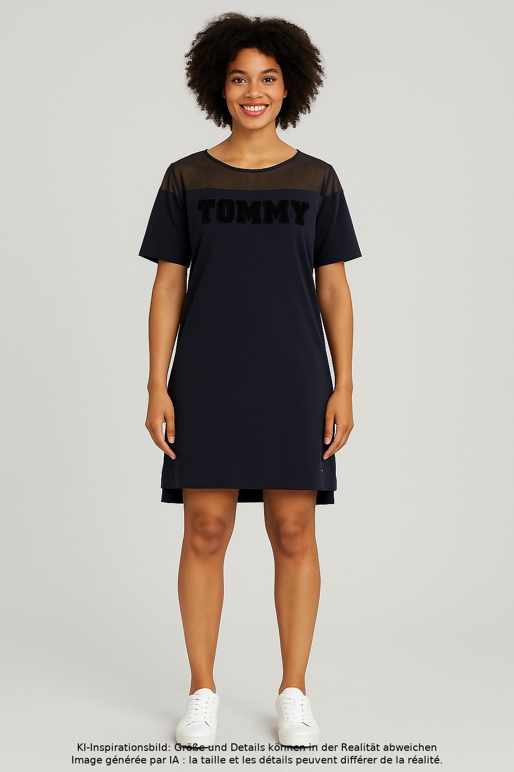 

Tommy Hilfiger Damen Kleid, marineblau, Gr. 38