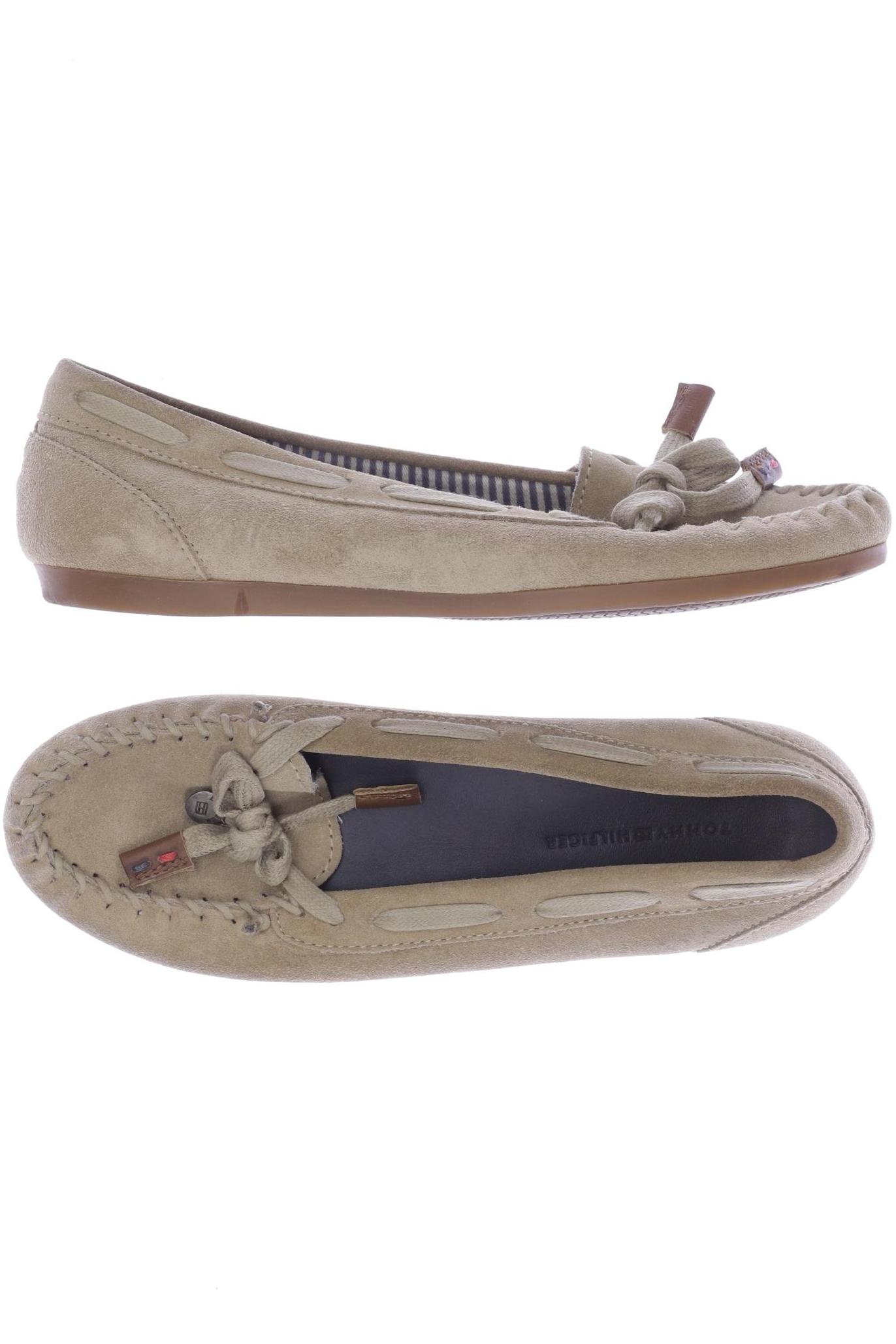 

Tommy Hilfiger Damen Ballerinas, beige