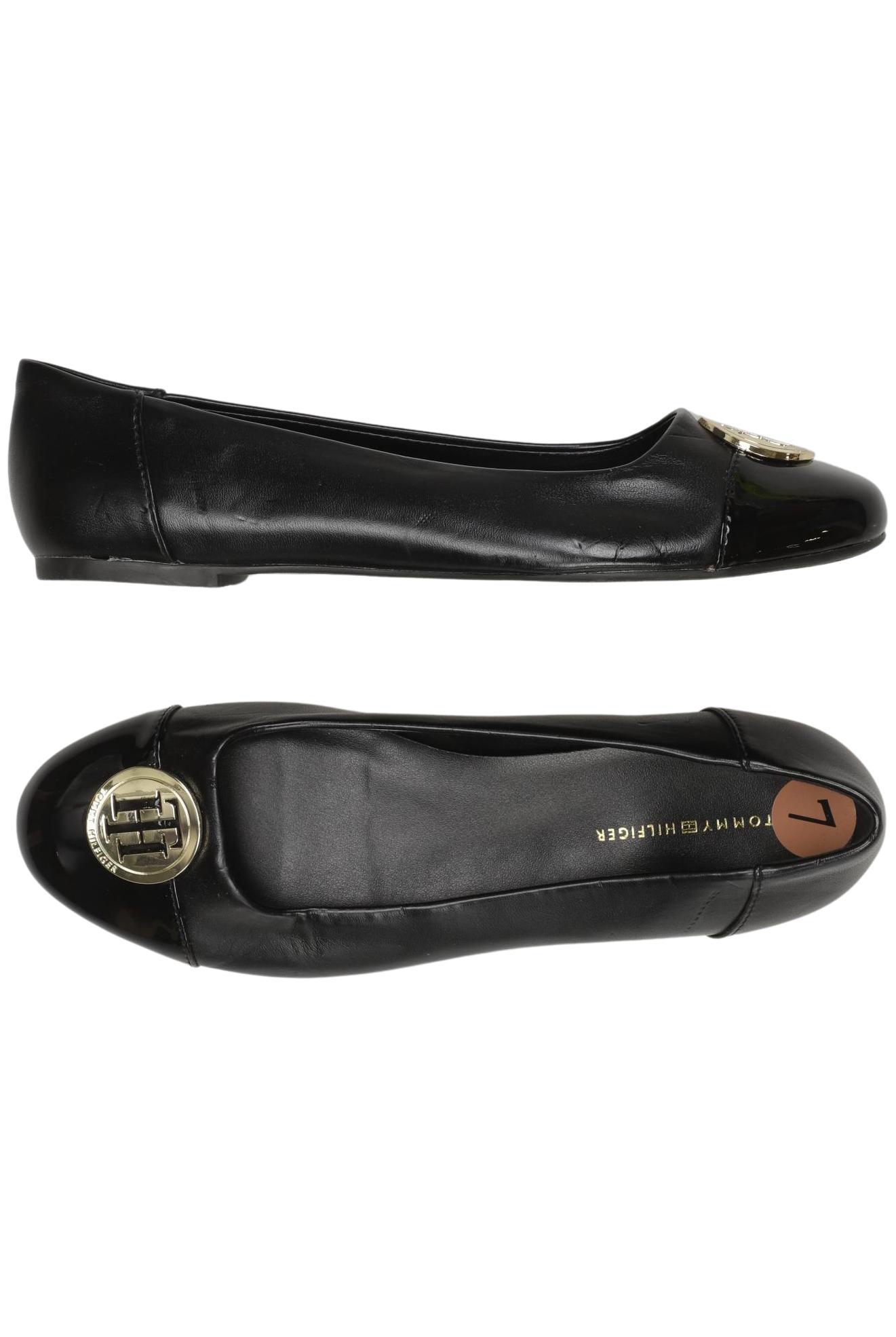 

Tommy Hilfiger Damen Ballerinas, schwarz, Gr. 7