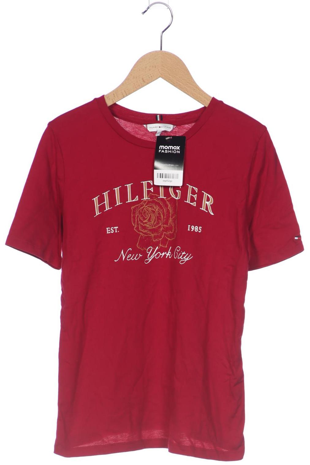 

Tommy Hilfiger Damen T-Shirt, bordeaux, Gr. 32