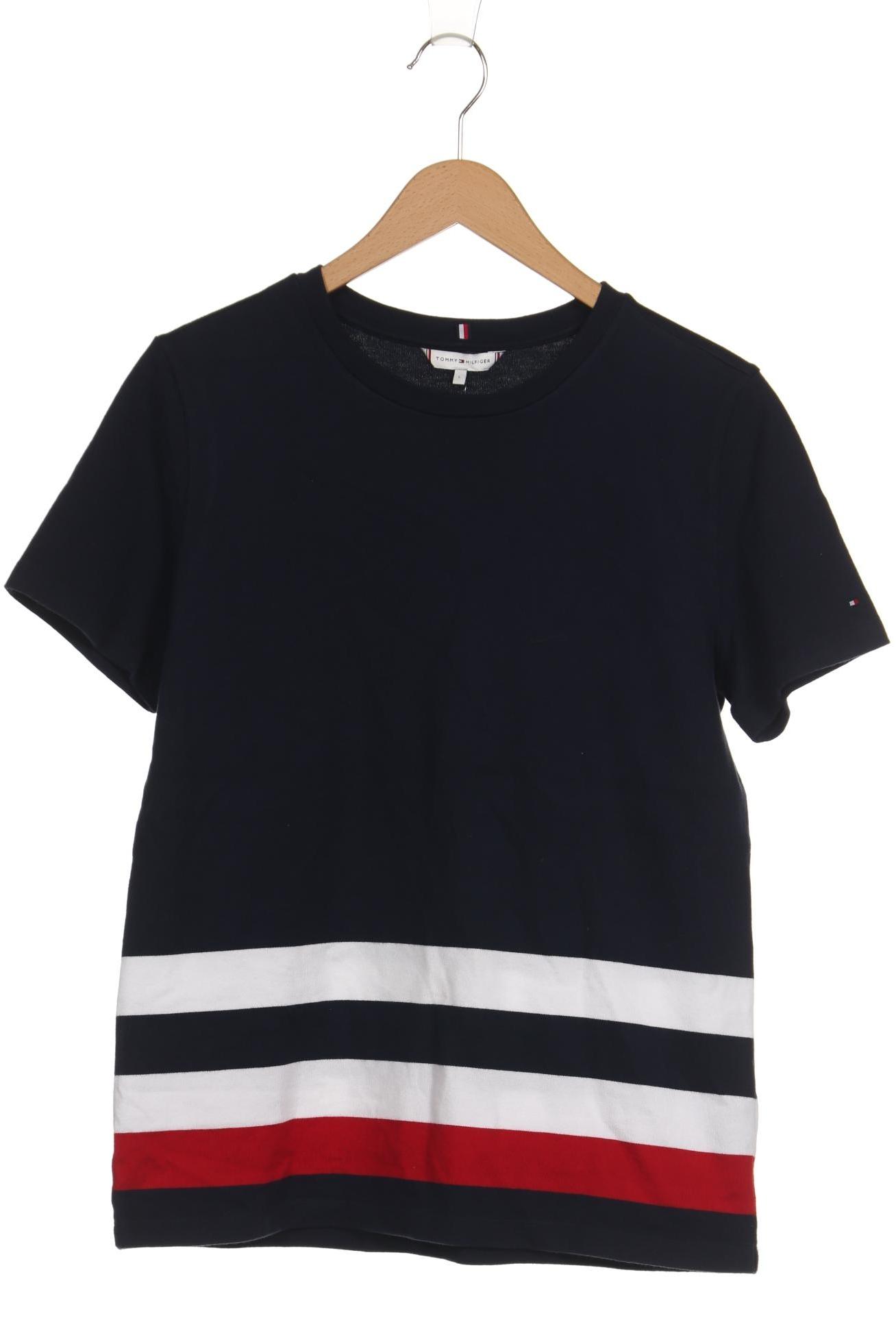 

Tommy Hilfiger Damen T-Shirt, marineblau, Gr. 42
