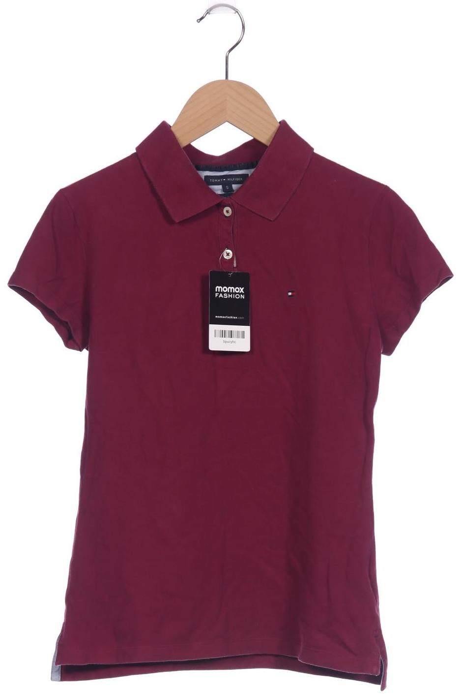 

Tommy Hilfiger Damen Poloshirt, bordeaux, Gr. 36