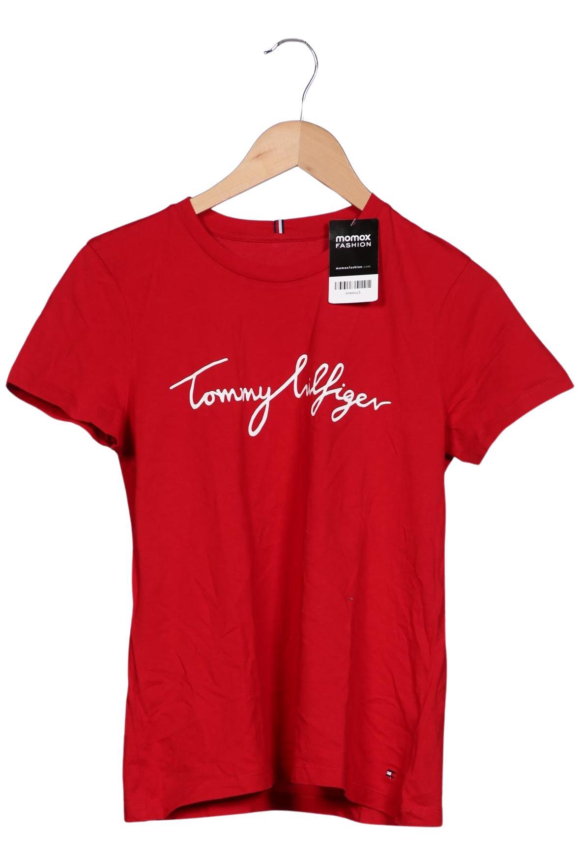 

Tommy Hilfiger Damen T-Shirt, rot, Gr. 36